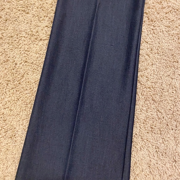 Worthington Women's Modern Fit Blue Denim Trouser Pants In Size 8 - Picture 10 of 15